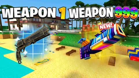 🌟PIXEL-GUN 3D🏝️GUN GAME🏖️ONE SHOT🎯