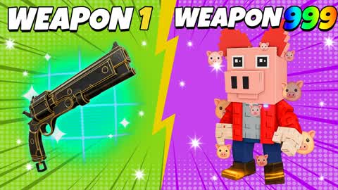 ⭐ULTIMATE BRAINROT GUN GAME⭐ONE SHOT🎯