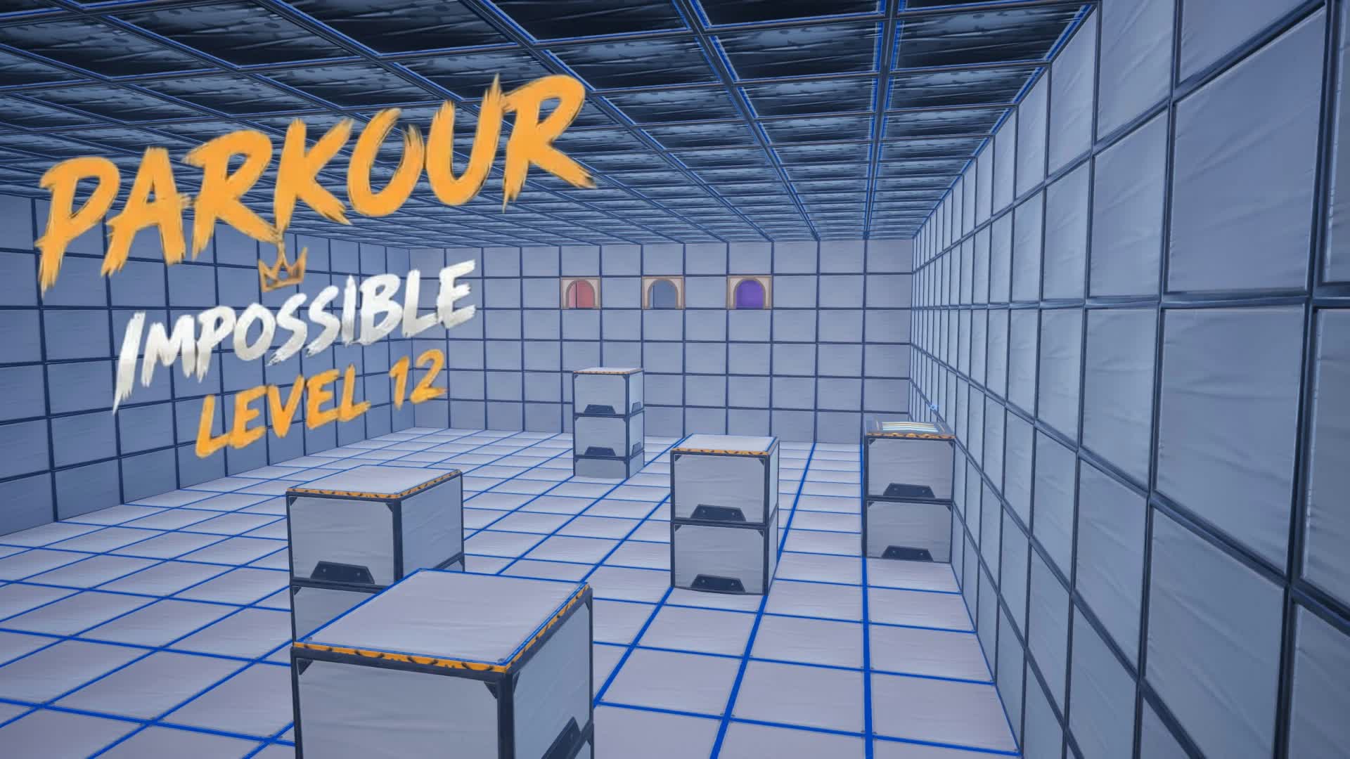 Hard Map Parkour (3377) (12 LEVELS), Fortnite island 8929-4032-3377 by e81