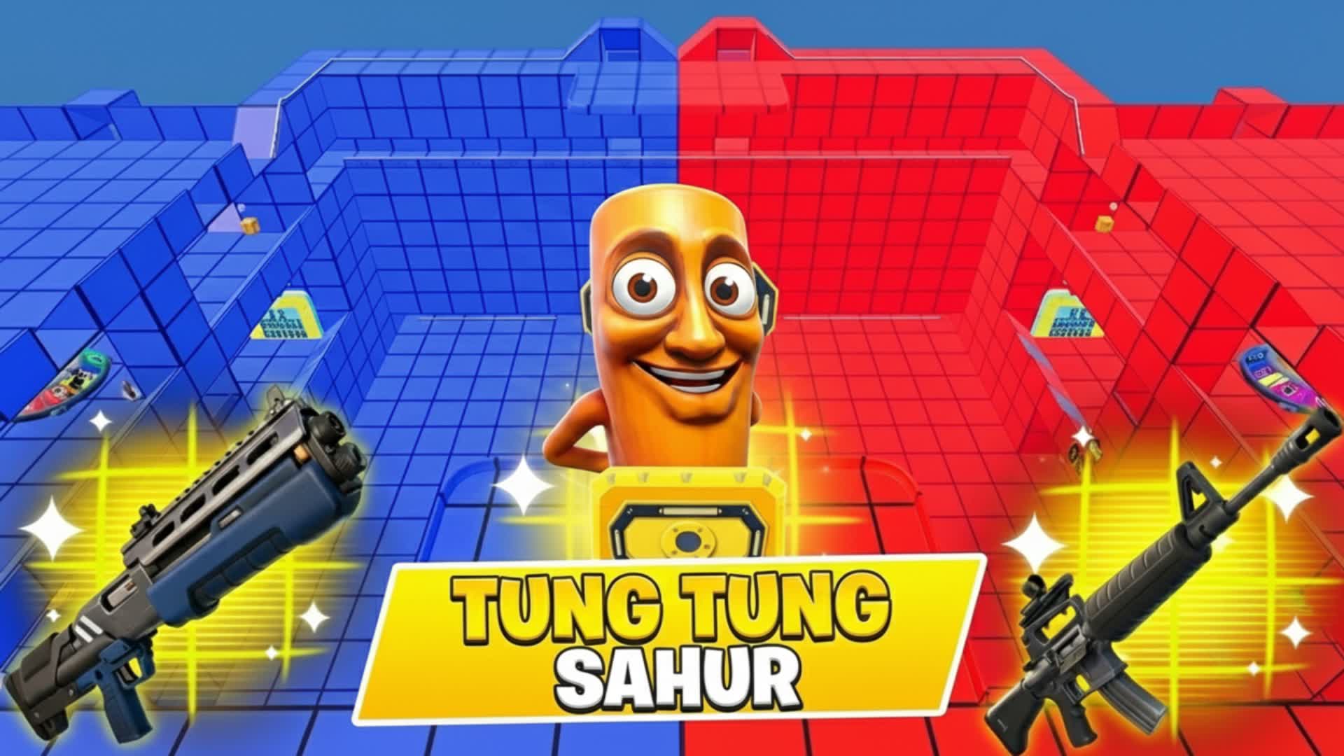 TUNG TUNG SAHUR 🧠 RED VS BLUE🔴🔵