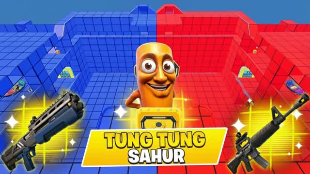 TUNG TUNG SAHUR 🧠 RED VS BLUE🔴🔵