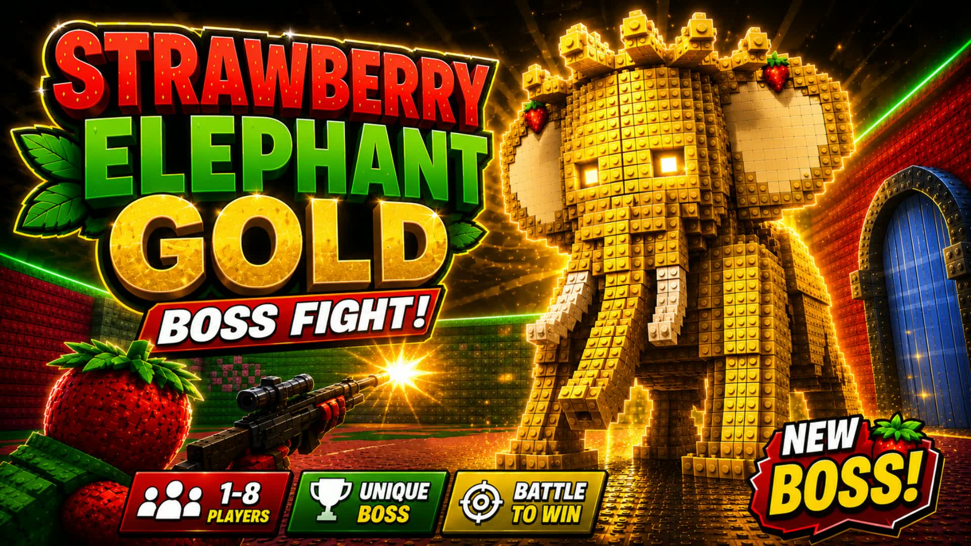 Escape The STRAWBERRY ELEPHANT