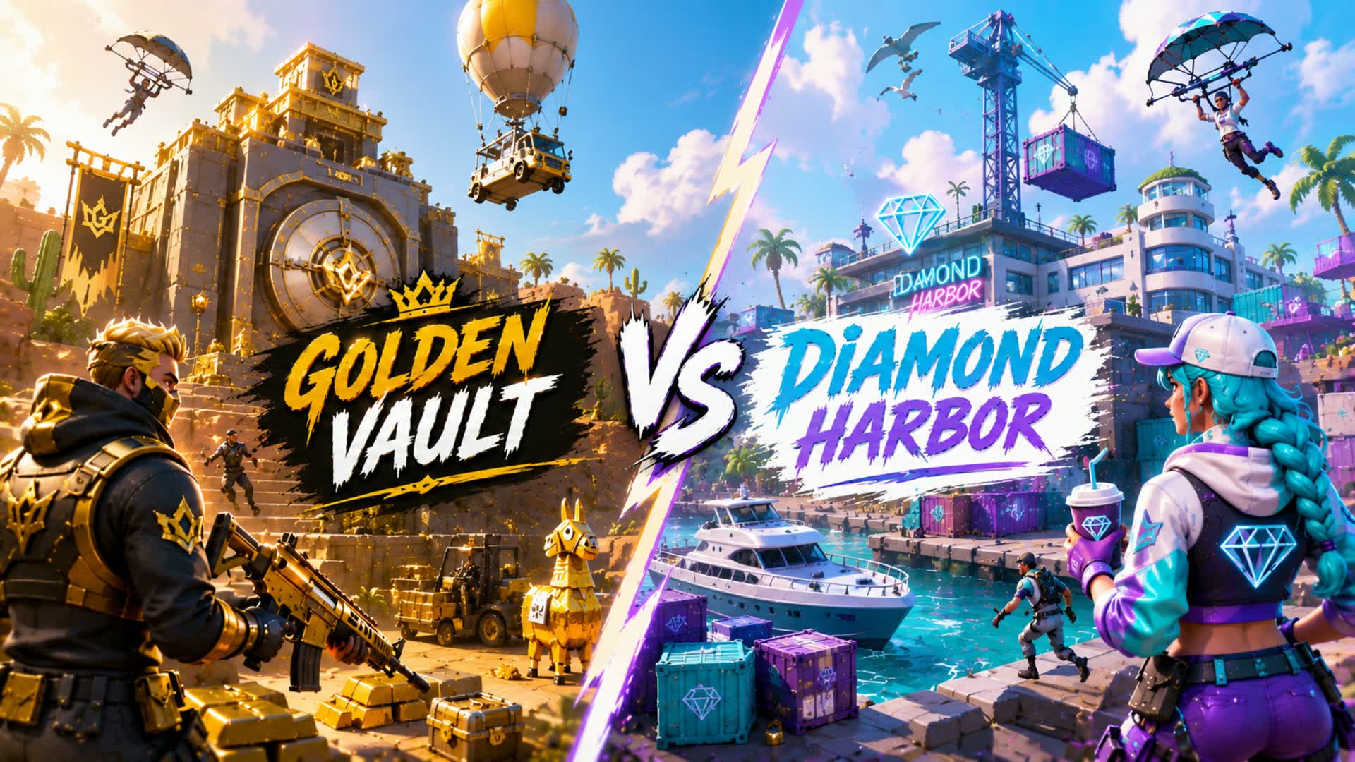 ⚜️ GOLDEN VAULT VS DIAMOND HARBOR 💎