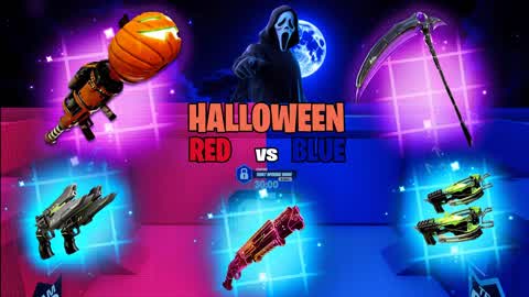 [🎃 HALLOWEEN FIGHT 🎃] RED vs BLUE 🔴🔵