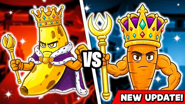 King Peely vs Carrt King🔴🔵