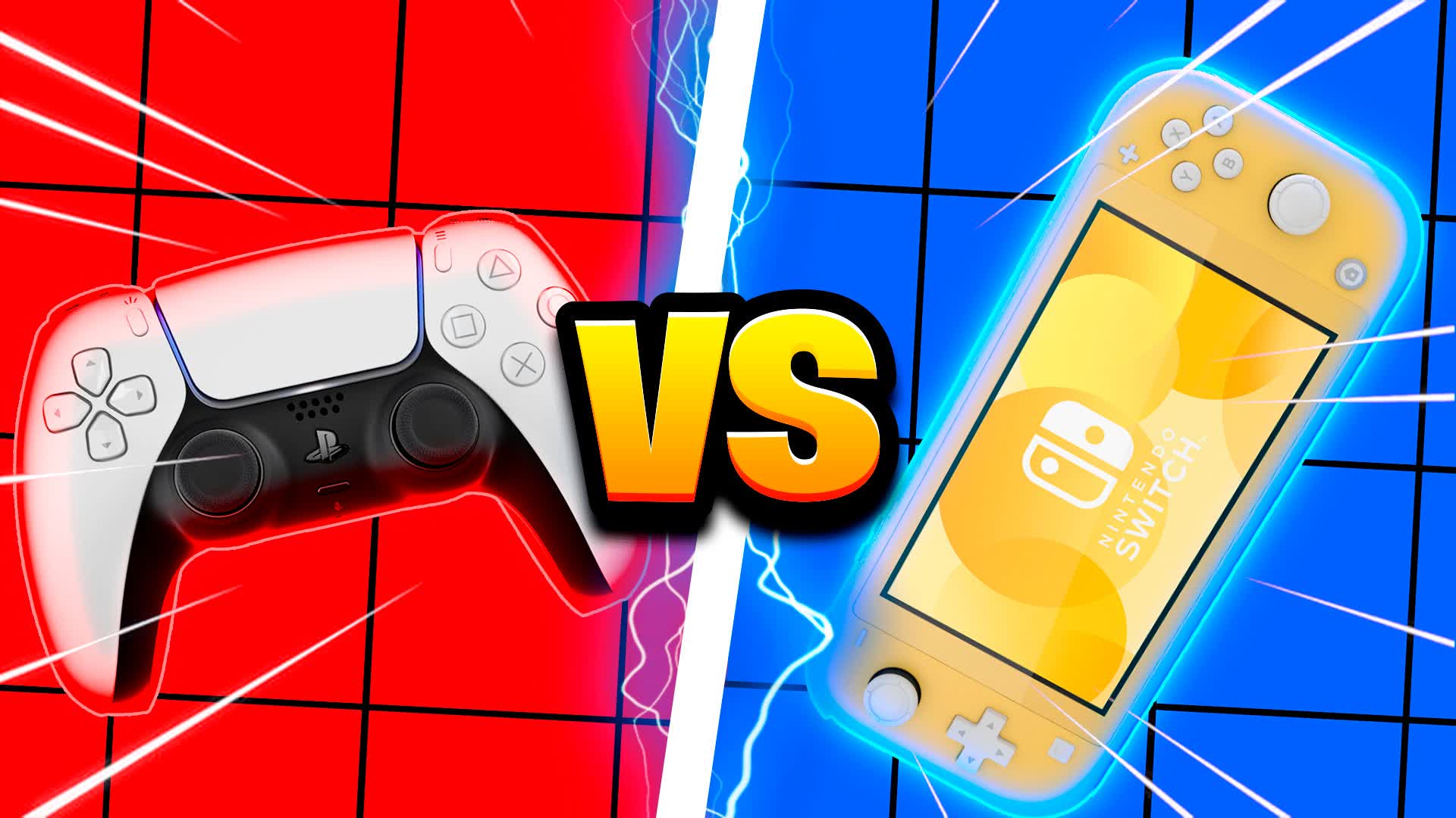 MEGA SWITCH VS CONSOLE🔴🔵 CH7