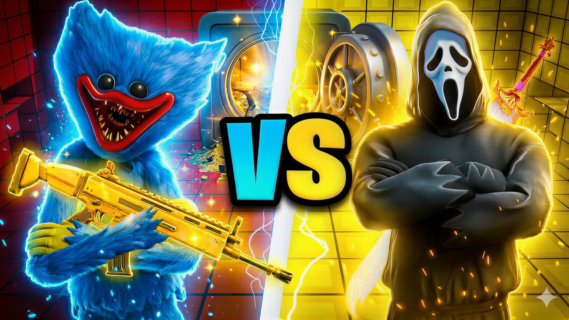😈 GHOSTFACE VS WUGGY 🔴🟡 OP VAULT