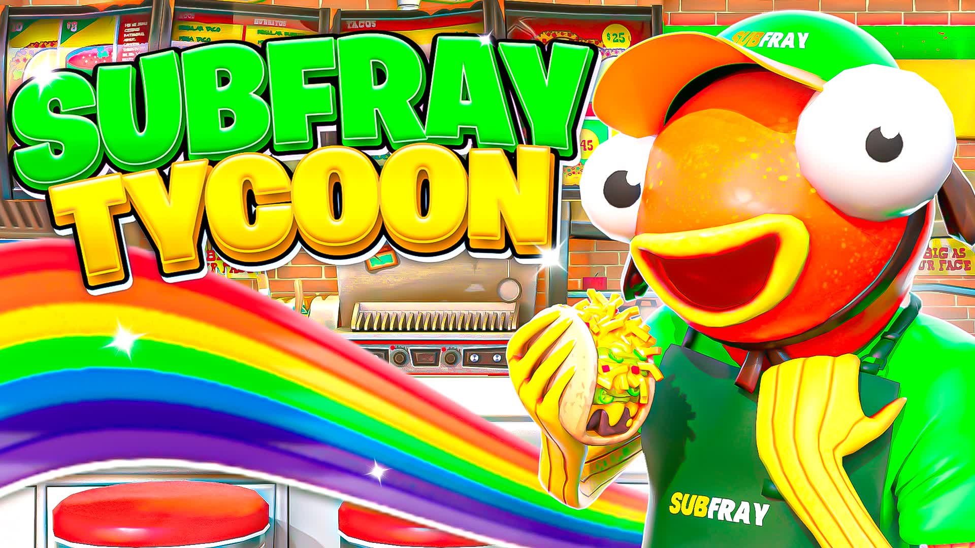 SUBFRAY RESTAURANT TYCOON 🥪 6388-2892-7926 by badface - Fortnite