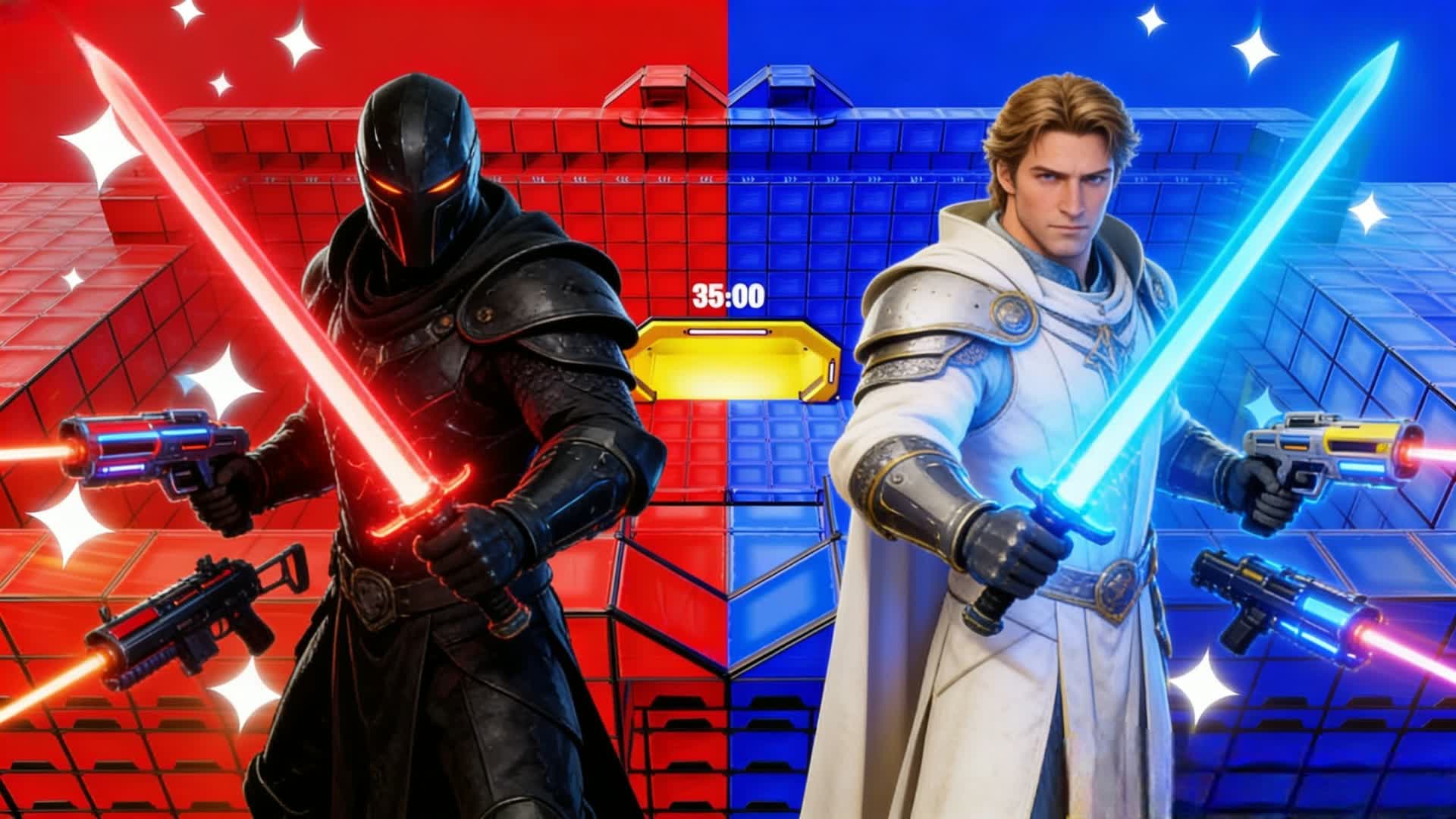 STAR WARS🎯 RED 🔴 vs BLUE 🔵 AIM DUEL