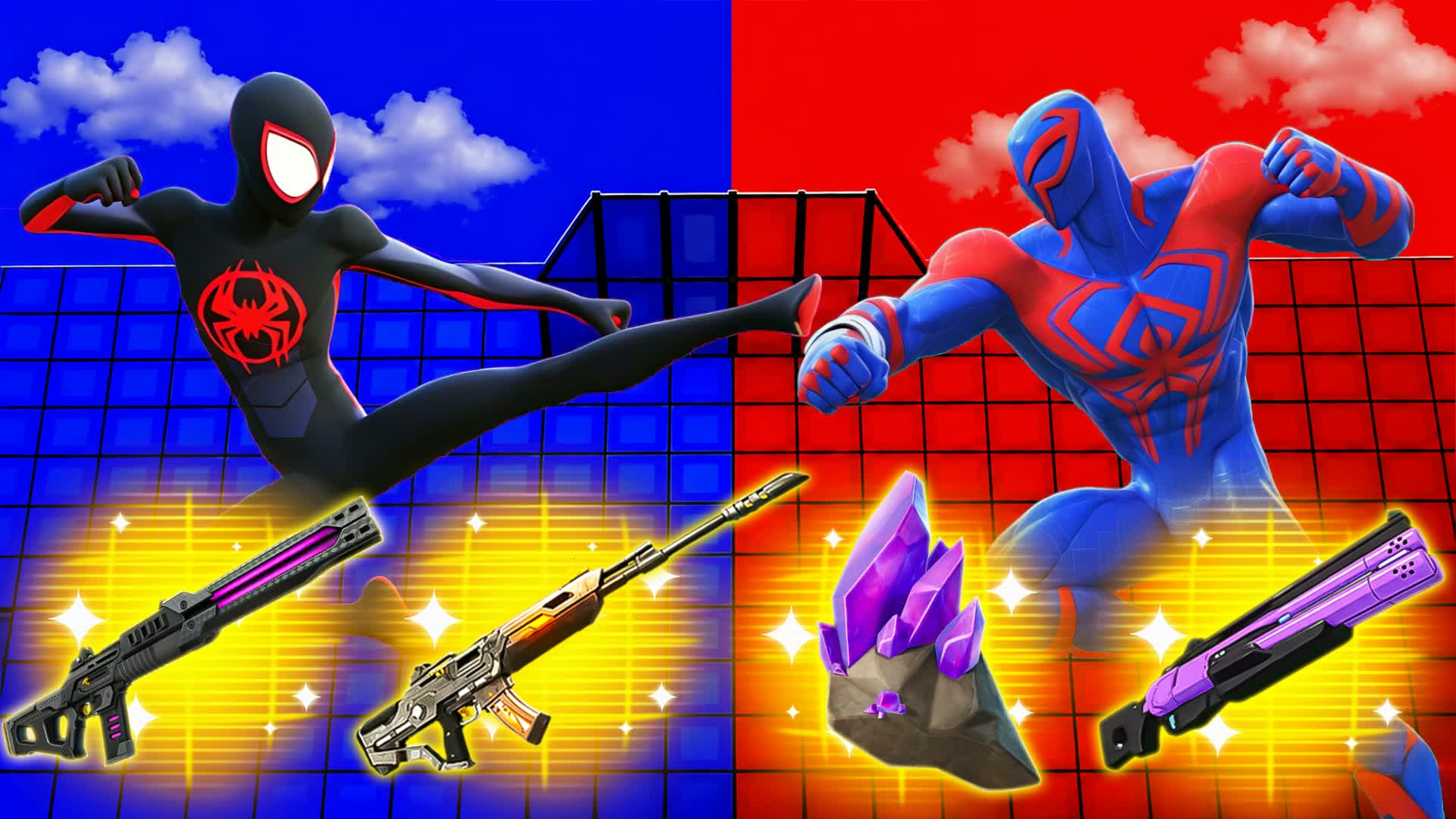 RED VS BLUE GO 🔴🔵