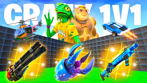 CRAZY 1V1 FFA - ALL GUNS & RIDES