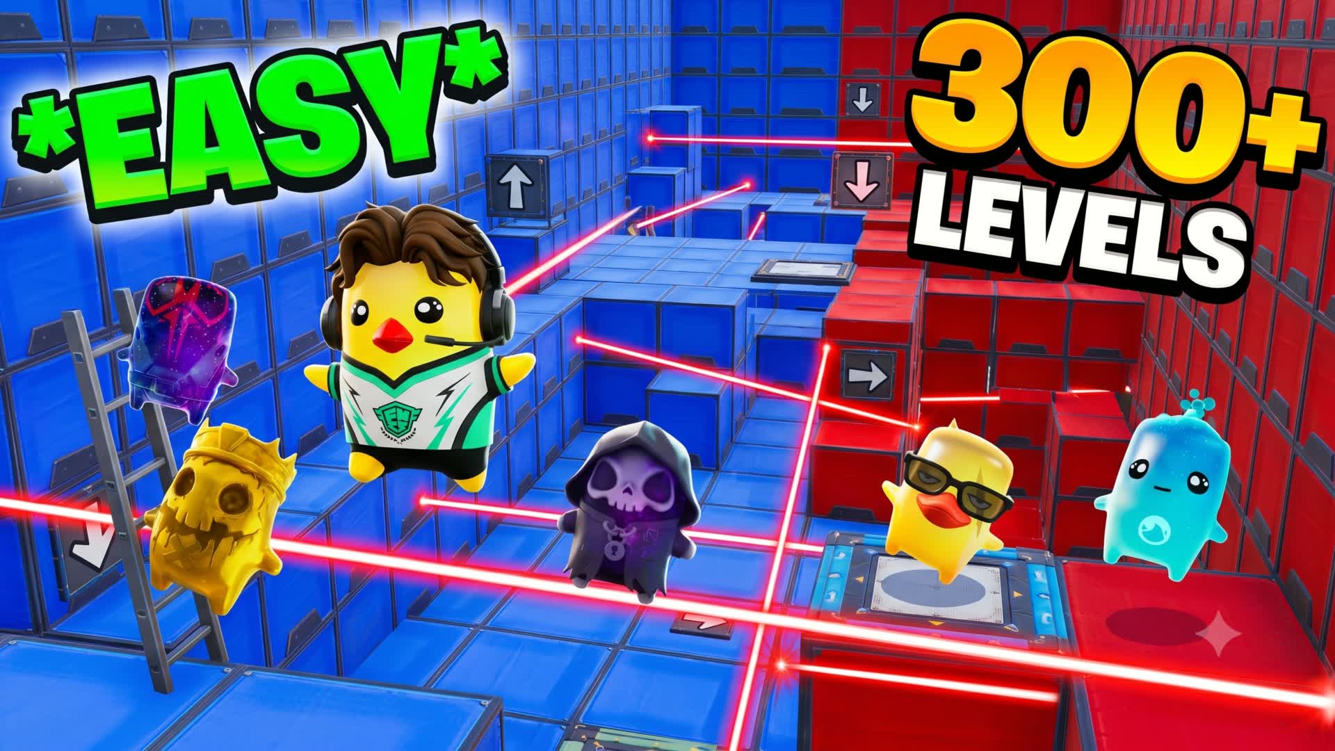 300+ EASY MASCOT DEATHRUN! 🐥
