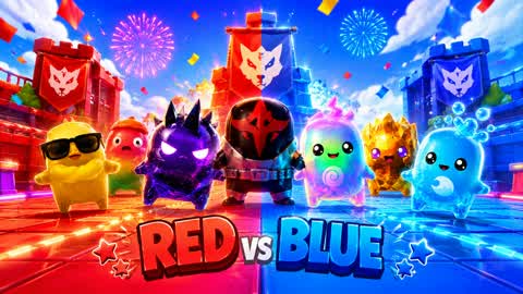 🔴 RED vs 🔵 BLUE Mega Battle