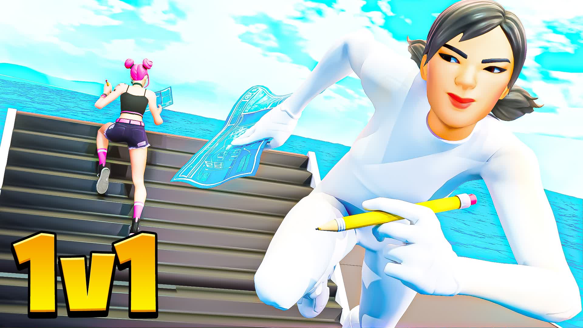 Intweex 1v1 build fight