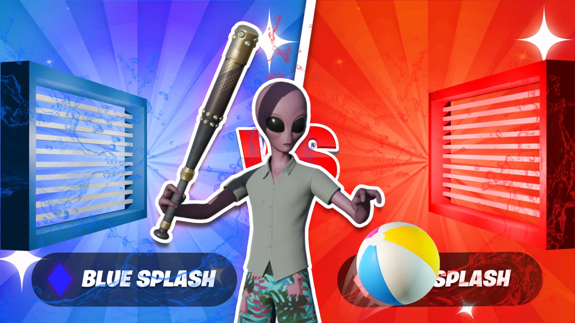 Waterball RED VS BLUE