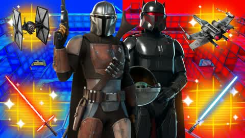 Tatooine Mandalorian Battle Red Vs Blue