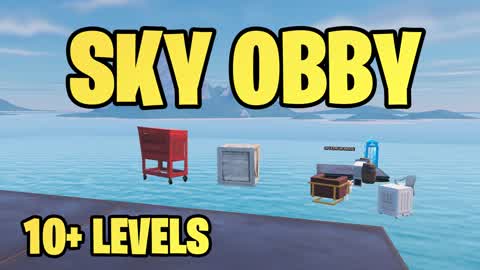 SUPER SKY OBBY (parkour) 10+ levels
