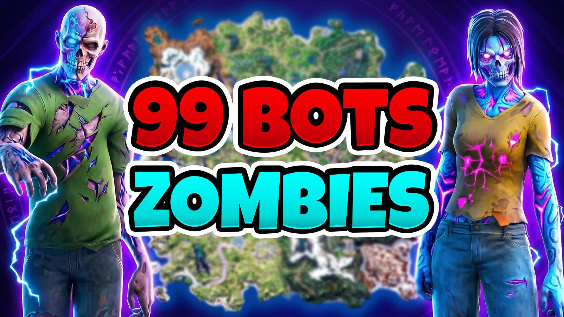 99 BOTS ZOMBIES BRAINROT SURVIVAL