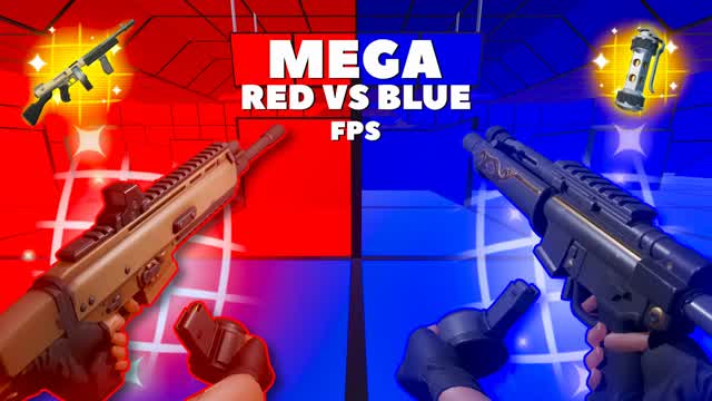 MEGA FPS RED VS BLUE 🔴🔵