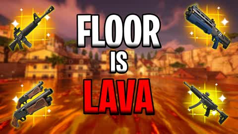 TILTED TOWERS FLOOR IS LAVA!!!