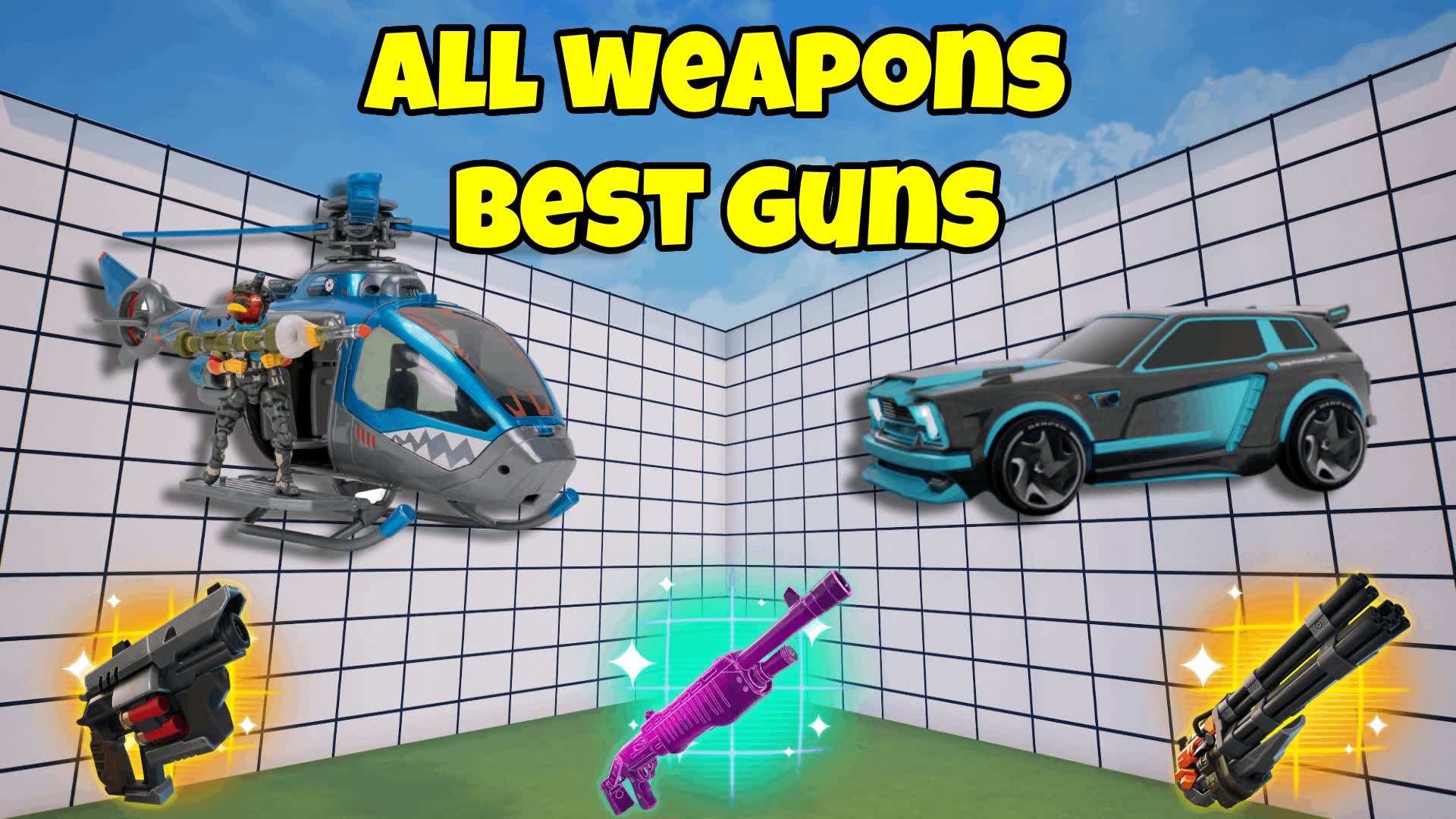 ALL BEST GUNS FFA - الحرب لانهائي