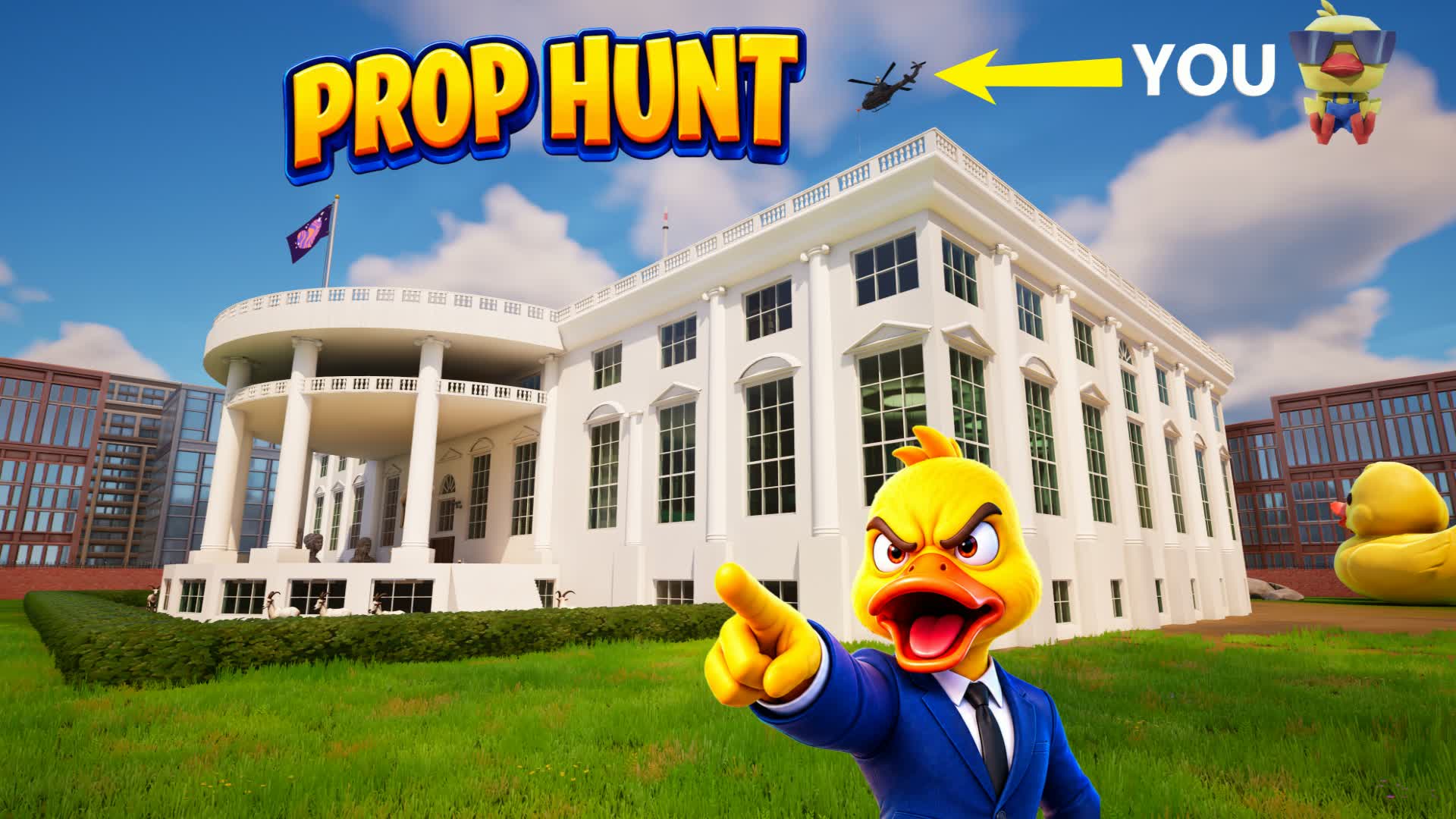ESCONDITE IN THE WHITE HOUSE π£PROP HUNT