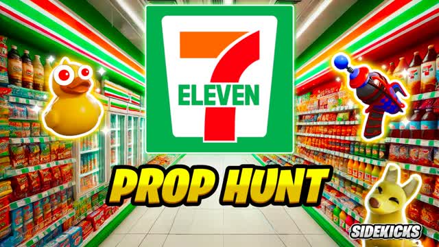 7-ELEVEN PROP HUNT 🍣 SHOP