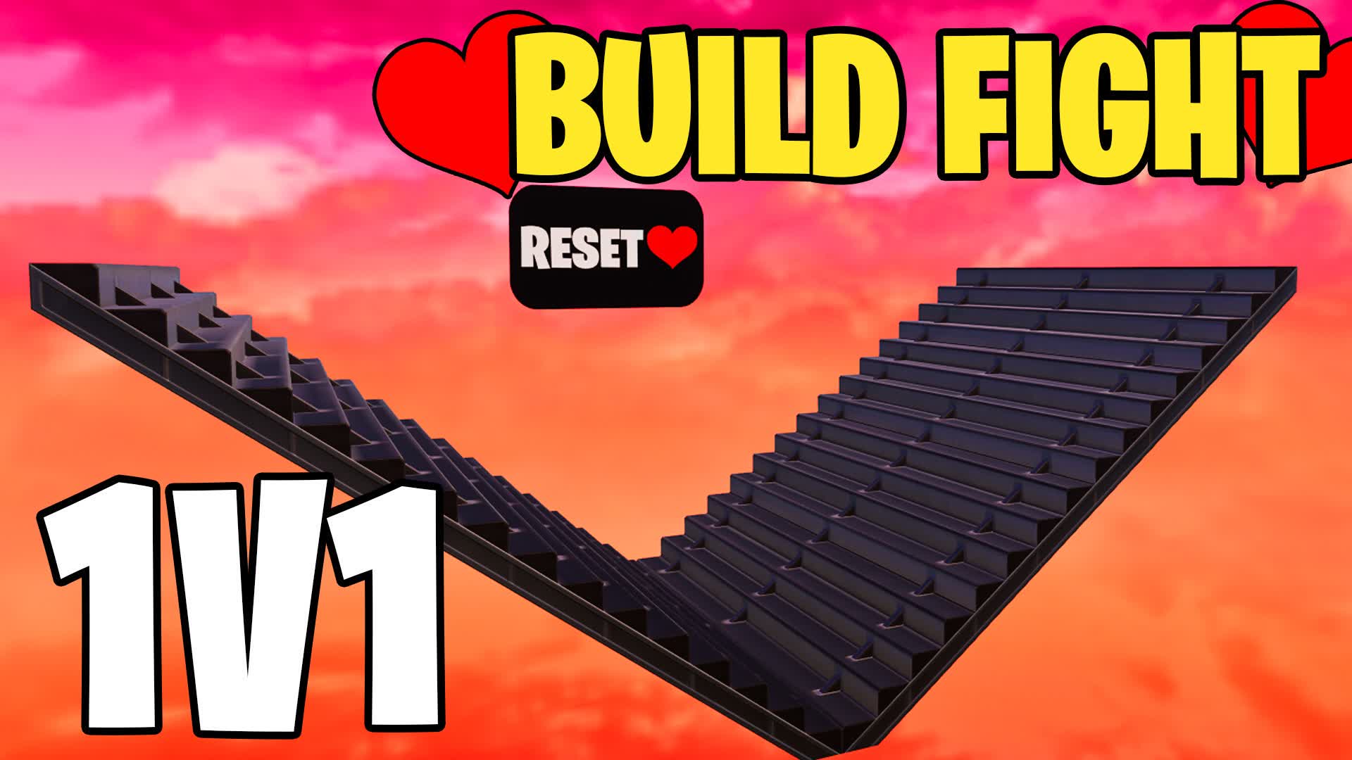 💘 Valentine 1v1 build fight 💘
