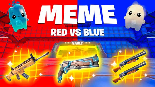MEME RED VS BLUE ⭐🔴🔵