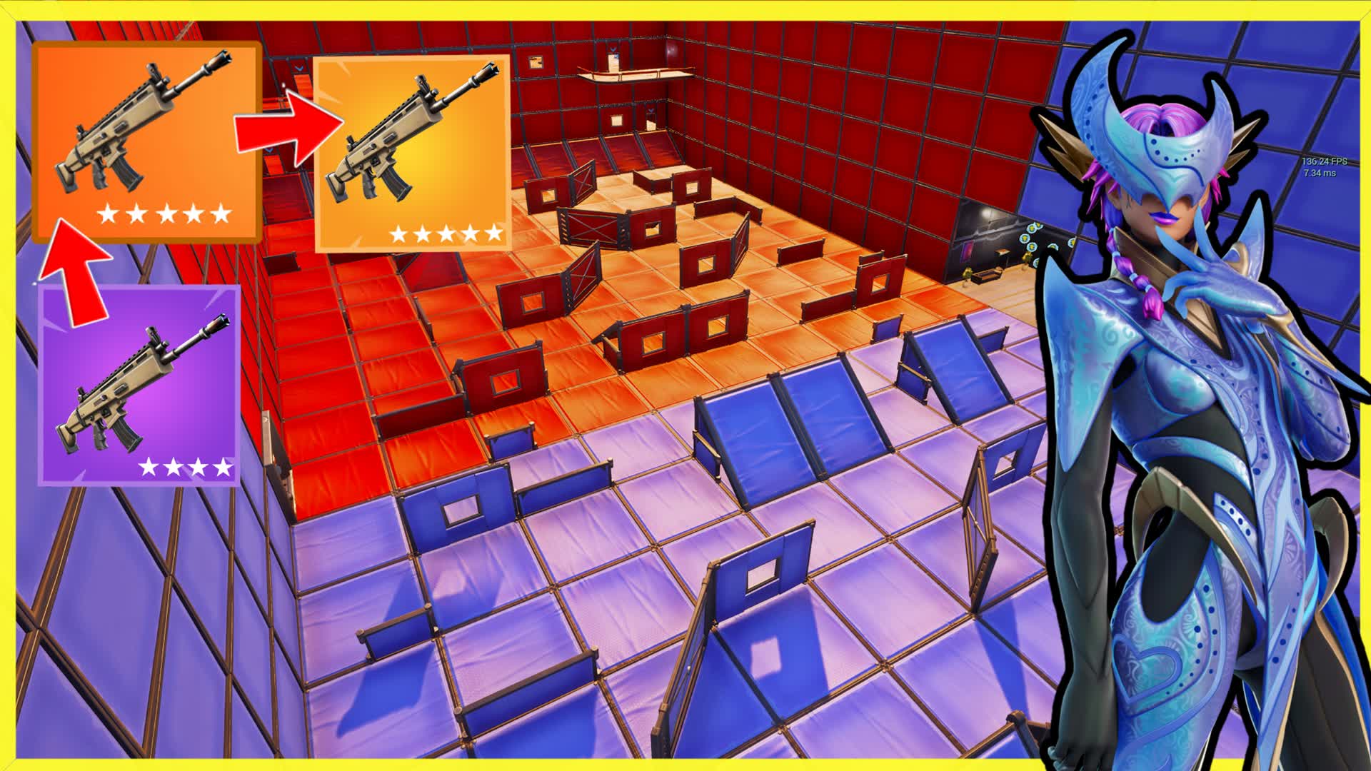 TOG'S RED VS BLUE 20V20! 7476-4612-3174 by tog - Fortnite.GG