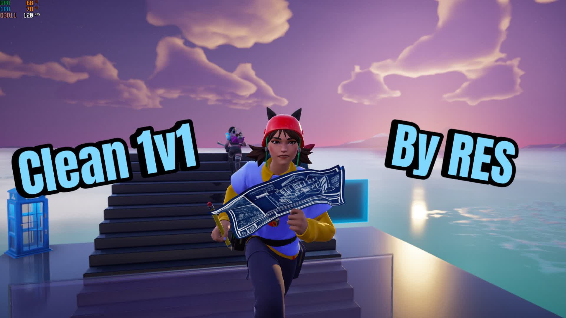 Clean 1v1 Map By RES 8110 7505 1192 - Landscape Comp