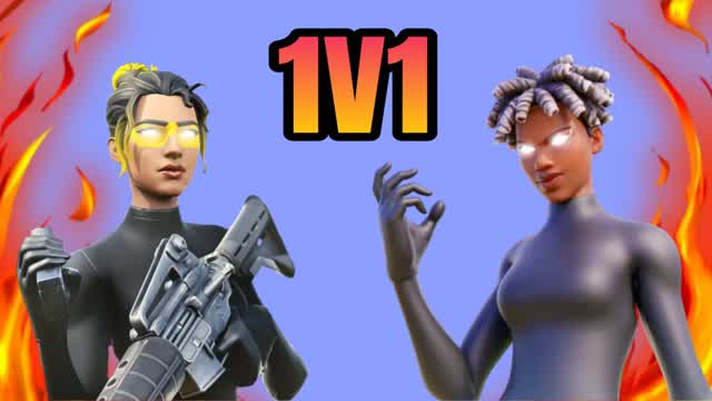1V1 FLAMING MAP