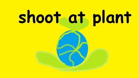 Shoot at plant