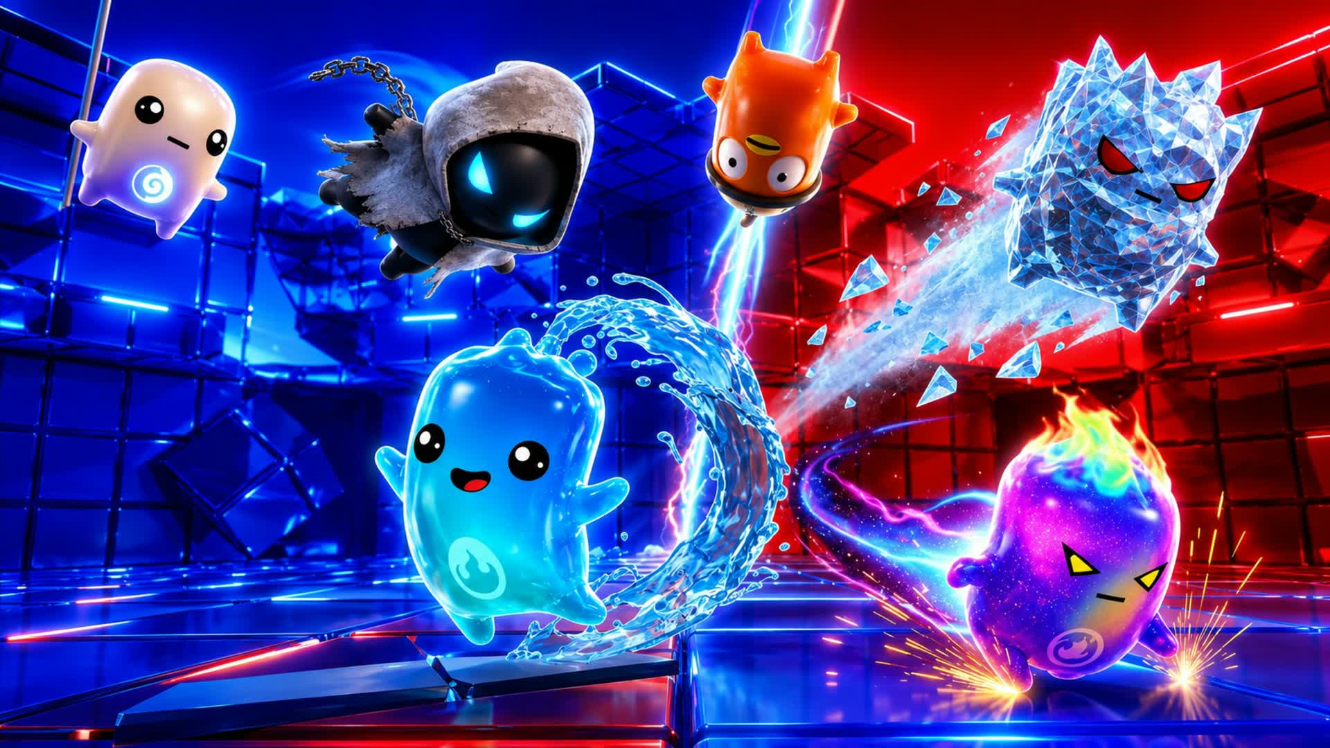 RED VS BLUE VERSION LOW