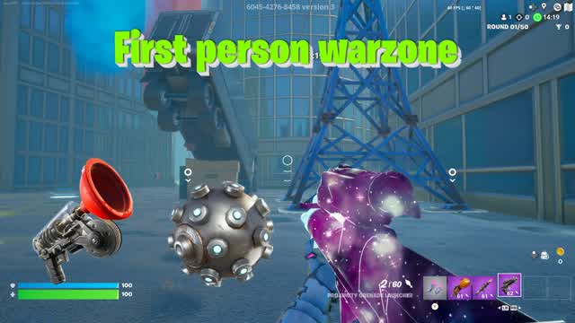 First person warzone