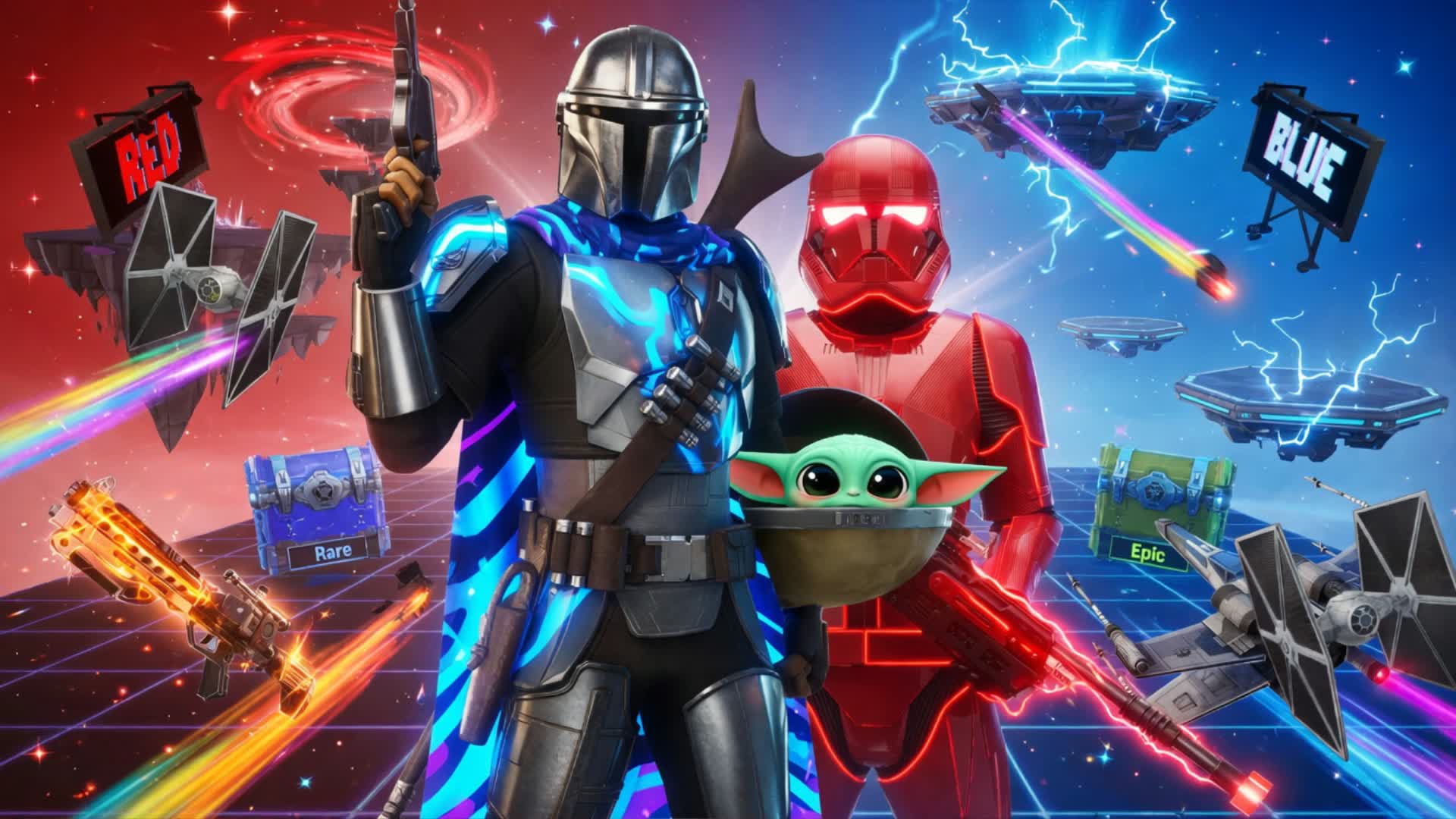 R🔴VS B🔵 - STAR WARS⭐