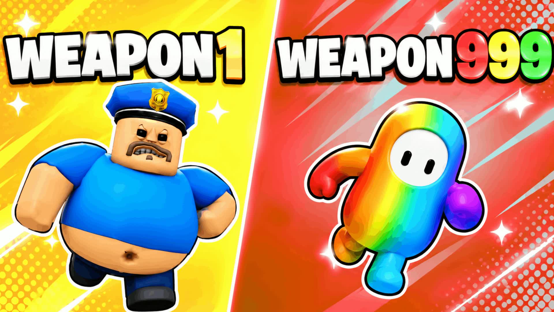 🤣GUN GAME ULTIMATE OBBY PARKOUR🌈