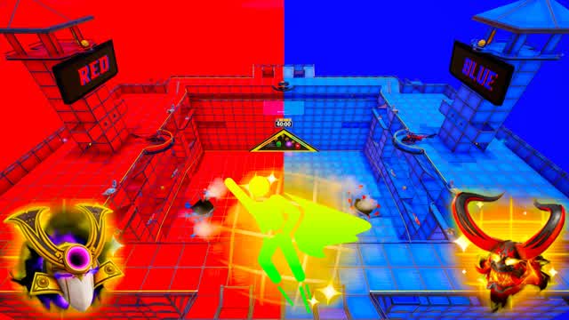 DYNAMIC RED VS BLUE 🔴🔵