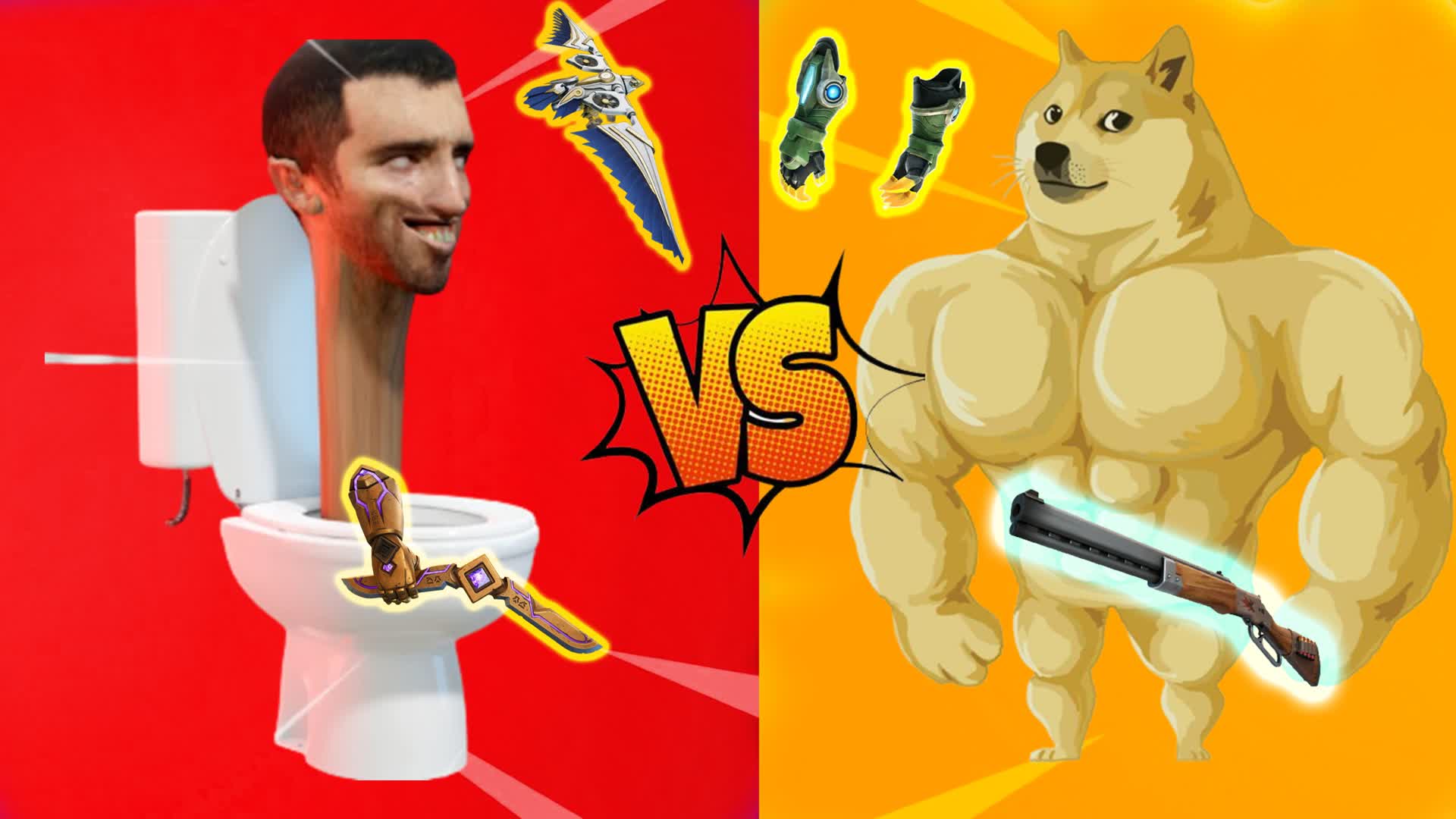 SKIBIDI TOILET VS BUFF DOGE 1057 1121 0391 By Drfire Fortnite skibidi toilet vs buff doge 1057 1121 0391 by drfire fortnite