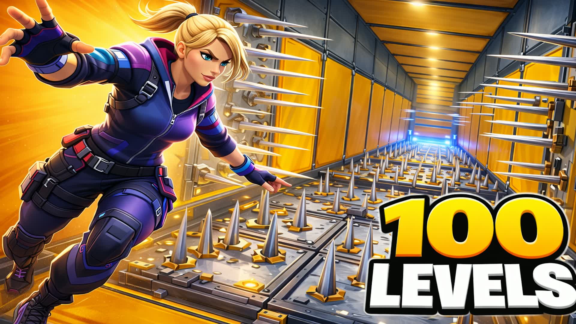 100+ Levels Easy Parkour