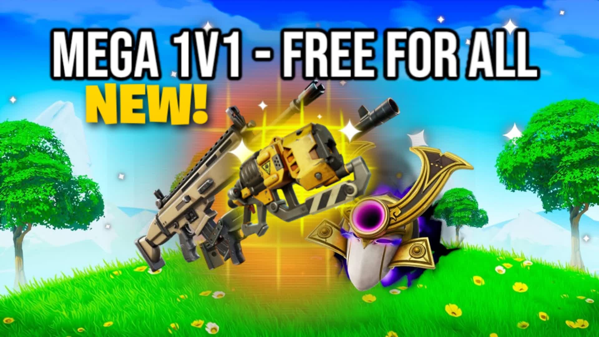 MEGA 1V1 - FREE FOR ALL 🤩