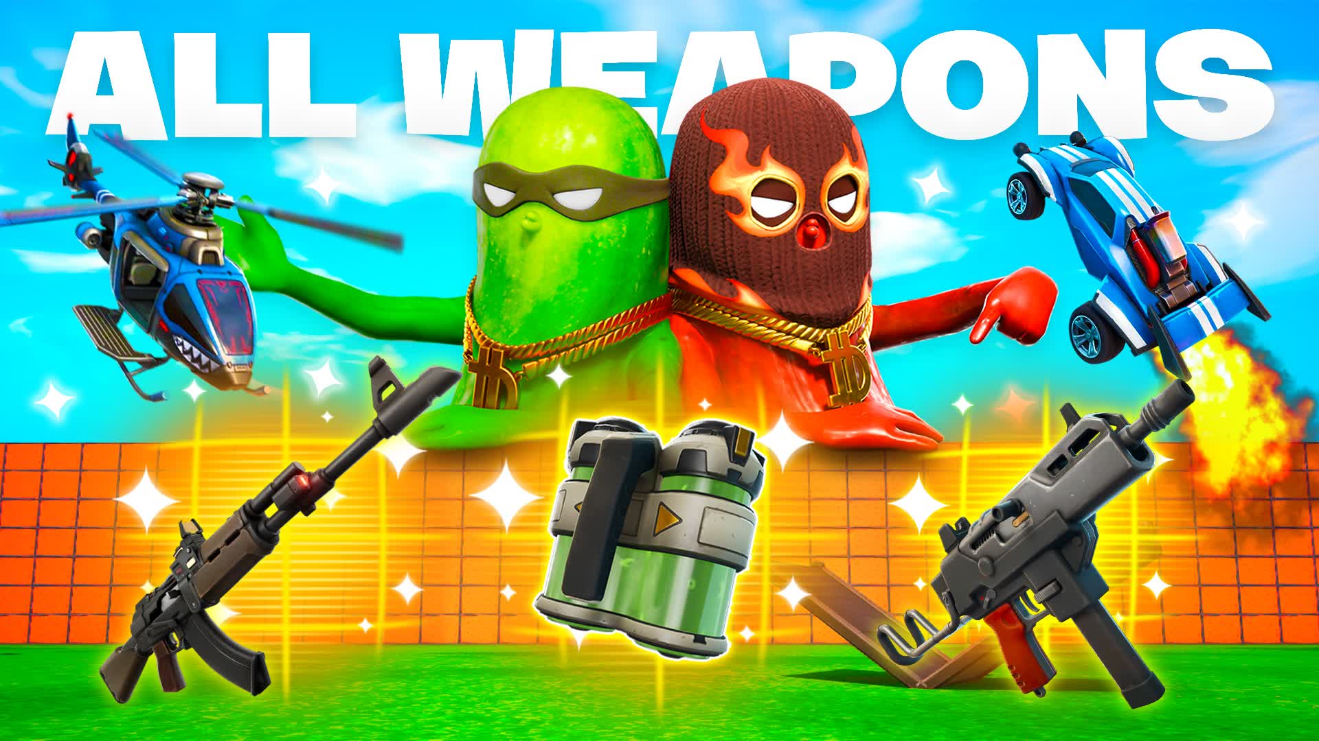 ALL WEAPONS & VEHICLES FFA ⭐