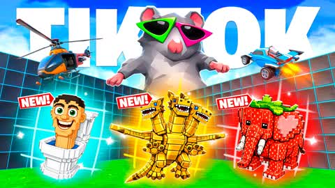 TIKTOK 1V1 TUTTE LE ARMI E I MEME 🐭