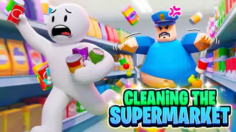 Clean the supermarket - horror