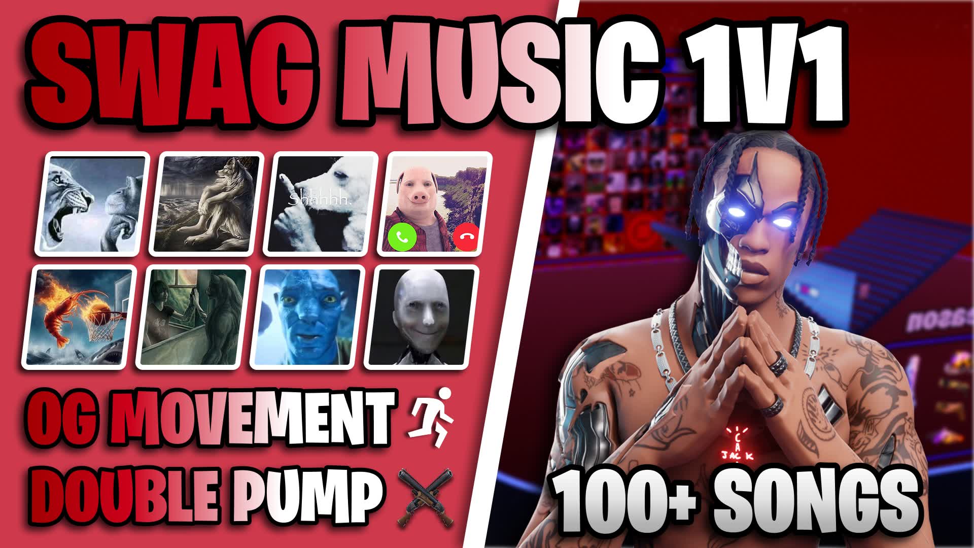 🥶SWAG🎰 MUSIC 1V1 [100+ SONGS]🎶