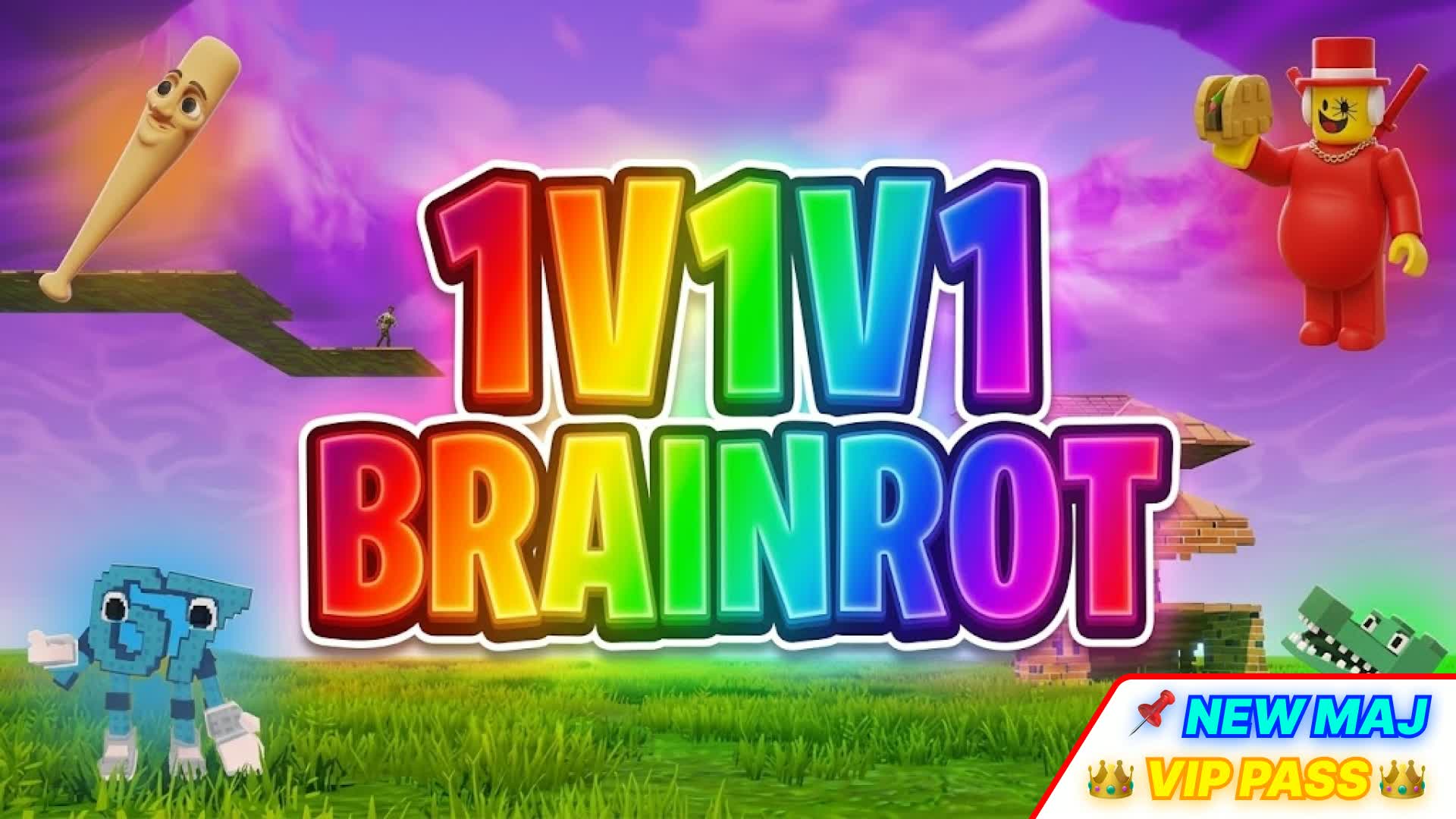 BRAINROT 1V1V1 リロード - 新MAJ!
