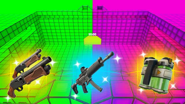 CRAZY GREEN VS PURPLE