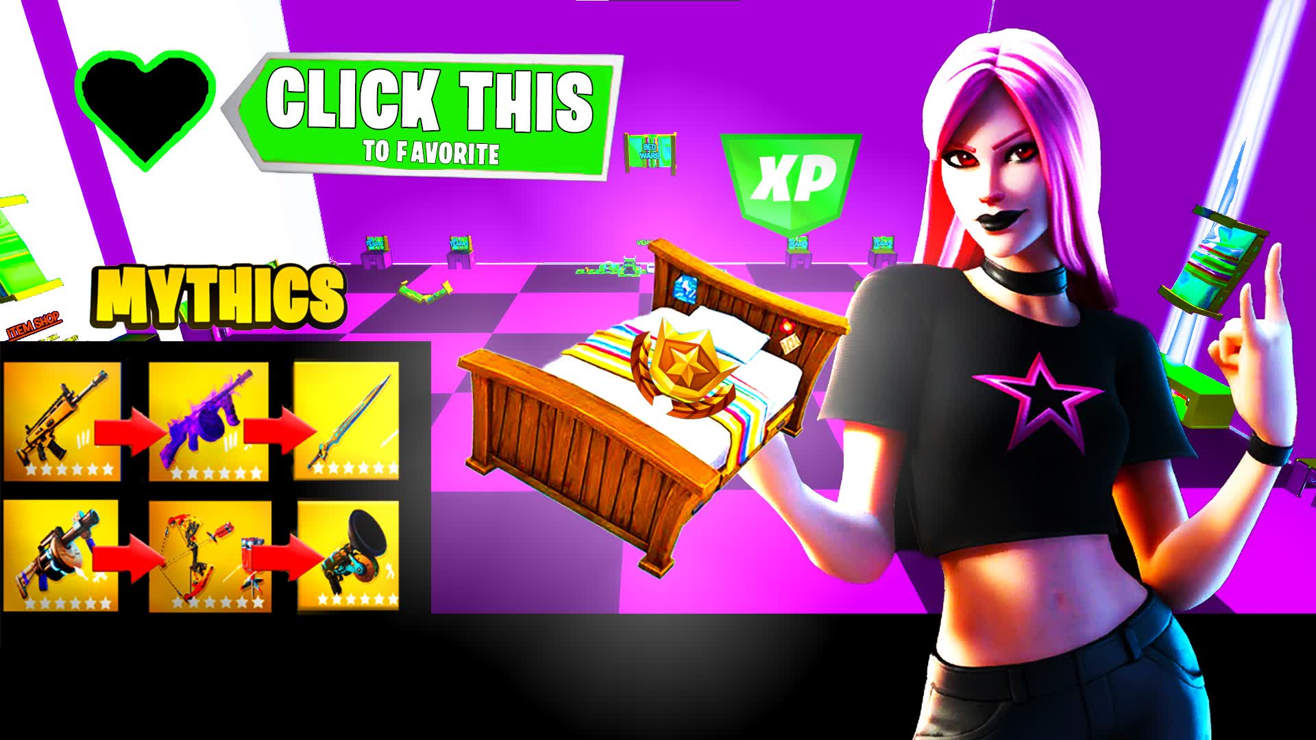 BED WARS MYTHICS! ☀️💤 976510459889 by dude Fortnite