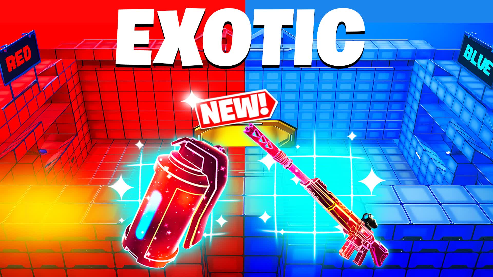NEW EXOTIC - RED VS BLUE🔴🔵