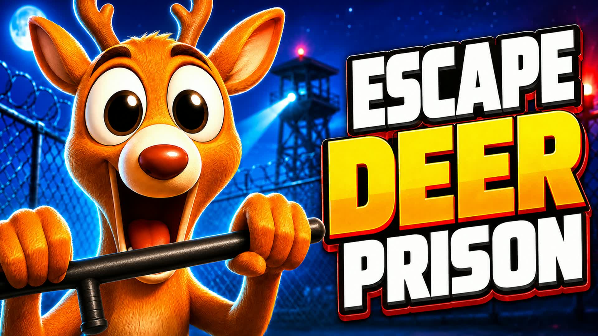 ESCAPE DEER'S PRISON [OBBY PARKOUR]
